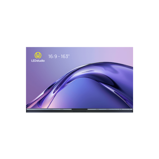 163'' Unity AiO 1080p COB P1.8 inkl veggfeste, speiling