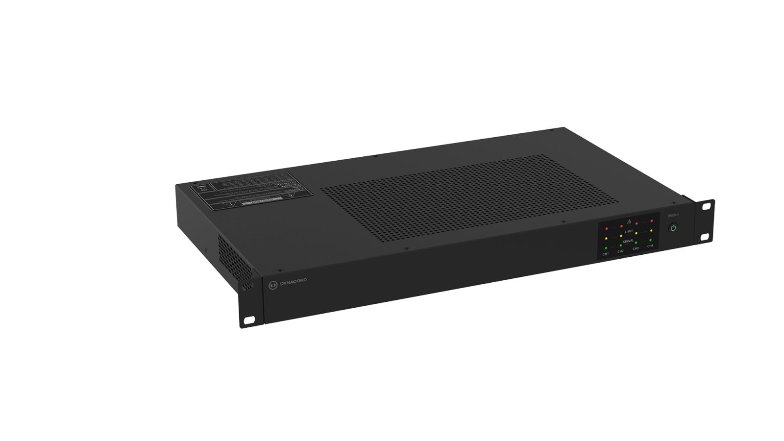 Forstærlker Router Forsterker 4x 600W PowerTANK 8/4 eller 100V 1U Scandec Systemer