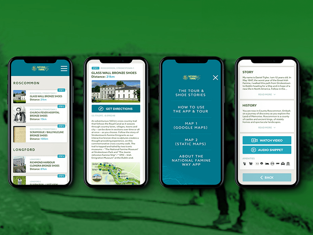 National Famine Way Walking Tour App