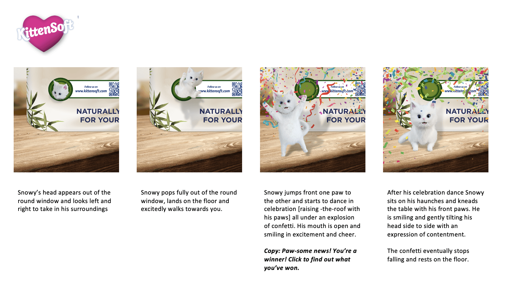 Kittensoft Augmented Reality Promotion