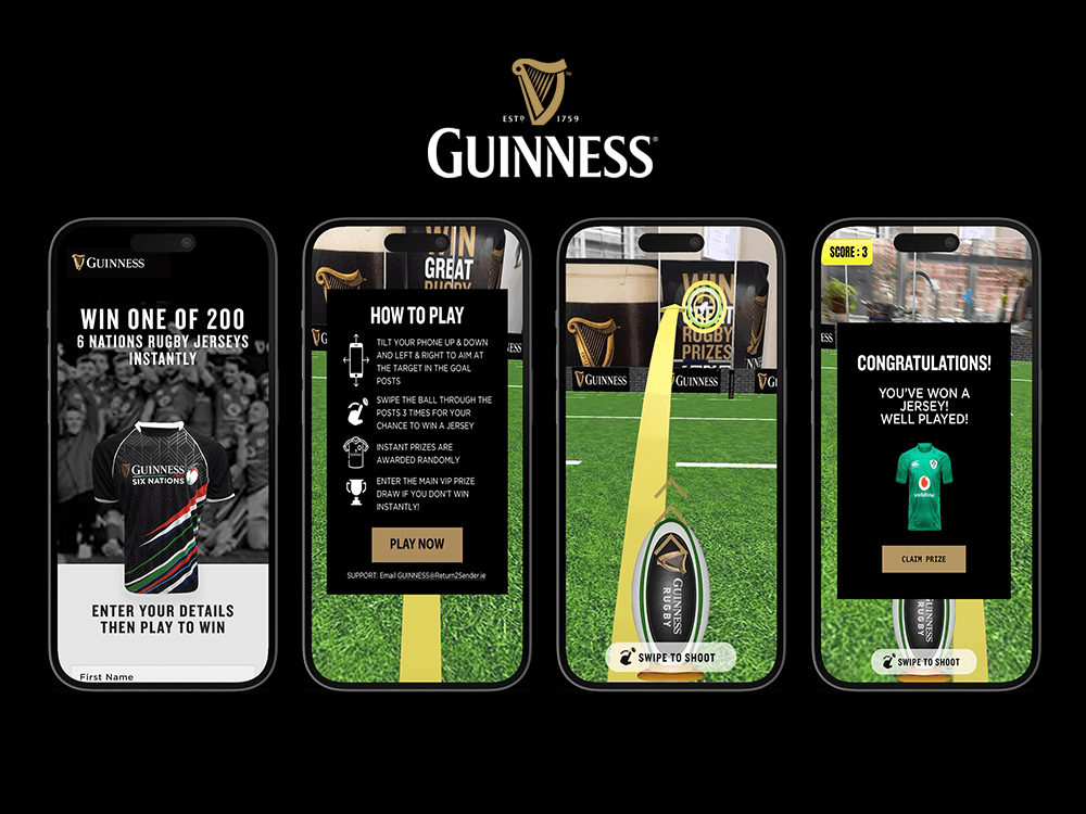 Guinness Rugby Game