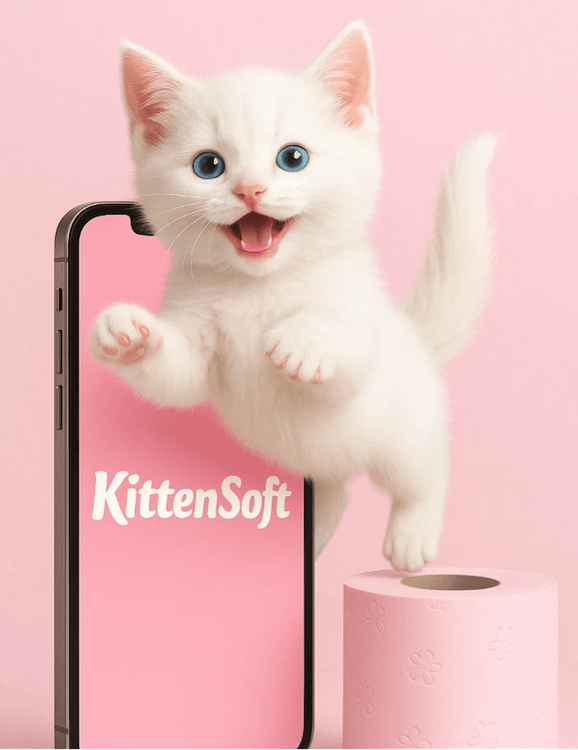 Kittensoft Augmented Reality Promotion 