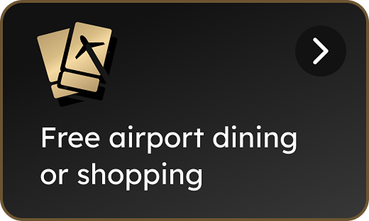 Eat, shop, or spa for free at 100+ airports