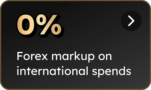 Zero forex markup in 150+ countries