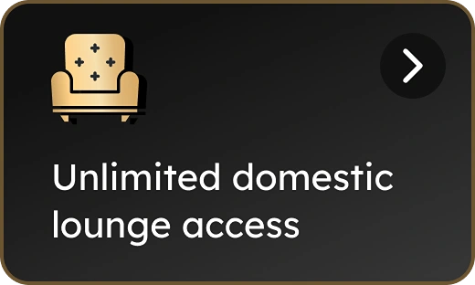Unlimited domestic lounge access