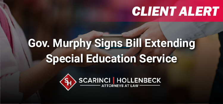 Gov. Murphy Signs Bill Extending Special Education Service