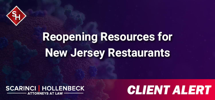 Reopening Resources for New Jersey Restaurants