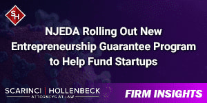 NJEDA Rolling Out New Entrepreneurship Guarantee Program