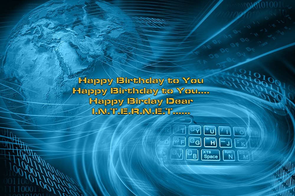Guess who turns 25 years old today? The Internet