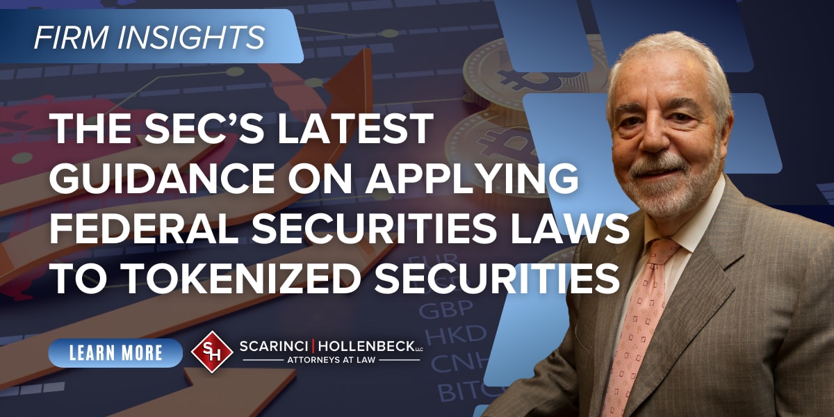 SEC Tokenized Securities Guidance Explained