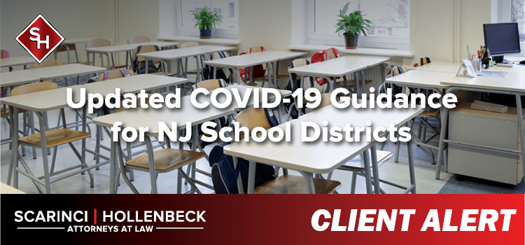 Updated COVID-19 Guidance for NJ School Districts