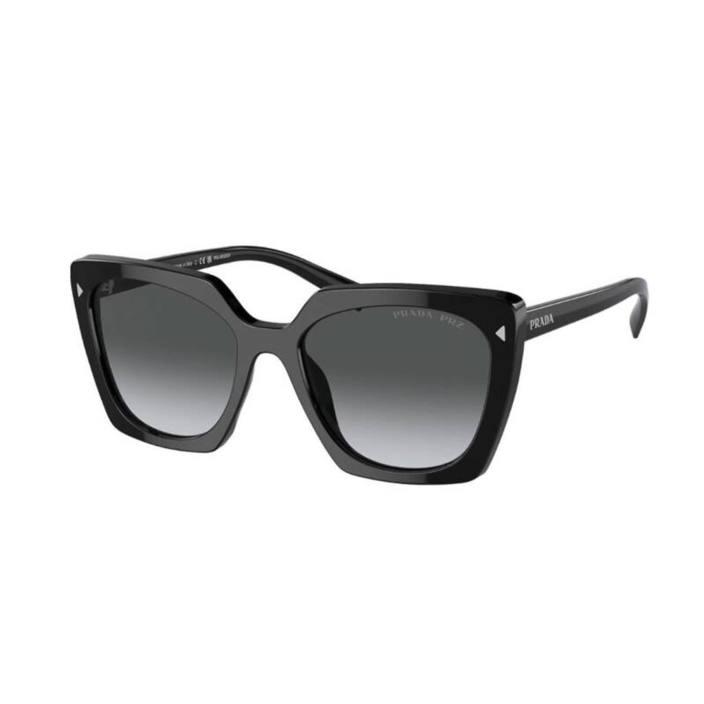 Prada PR23ZS 1AB5W1 54 Black/Grey Polarised | Sunglass Culture | Shop ...