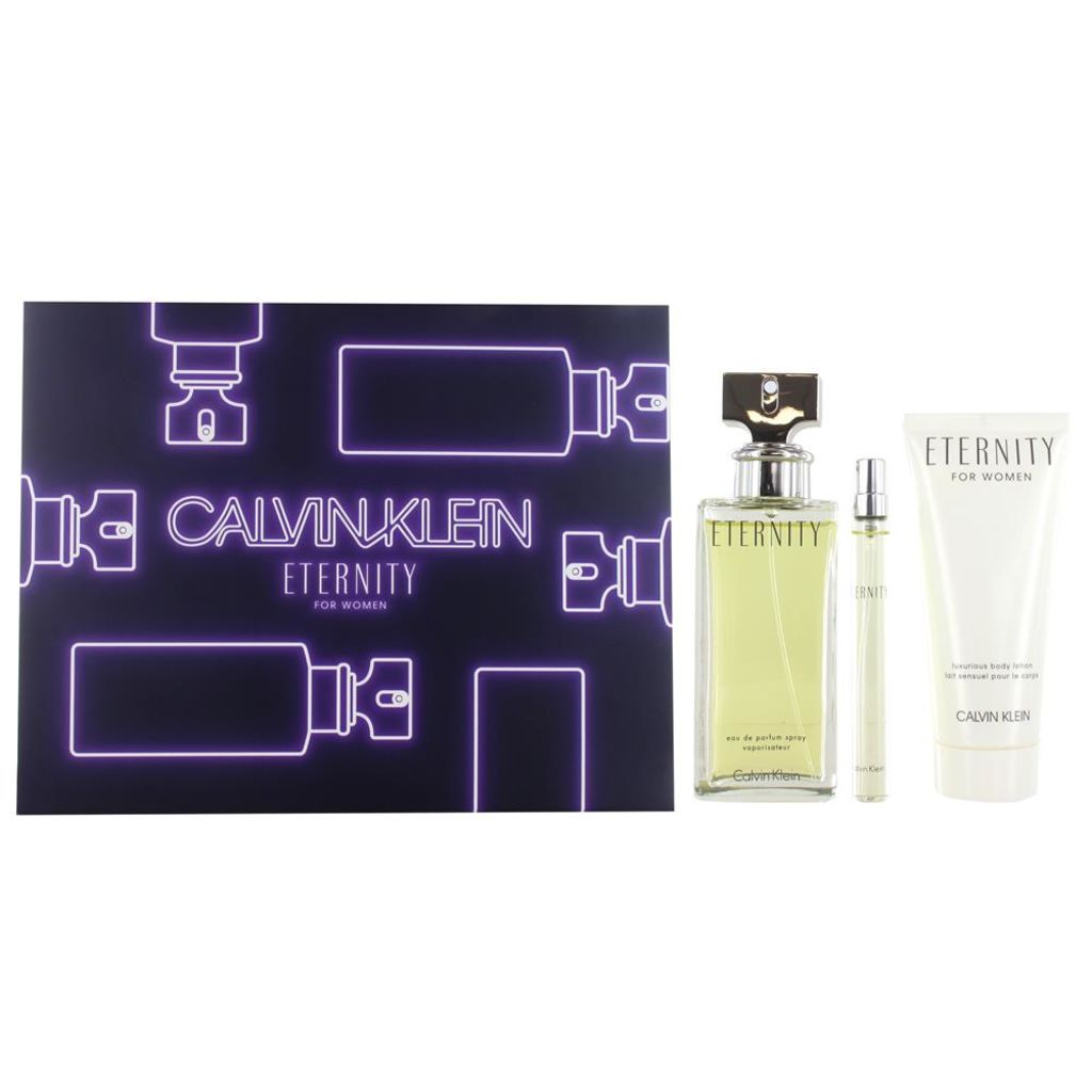 Perfume Forever Eternity 3 Piece 100ml Eau de Parfum by Calvin Klein ...
