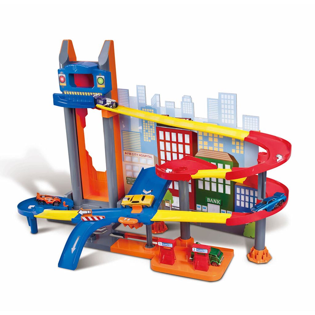 MAISTO Maisto Fresh Metal Elevator & Ramp Playset w/ Car Vehicle Kids