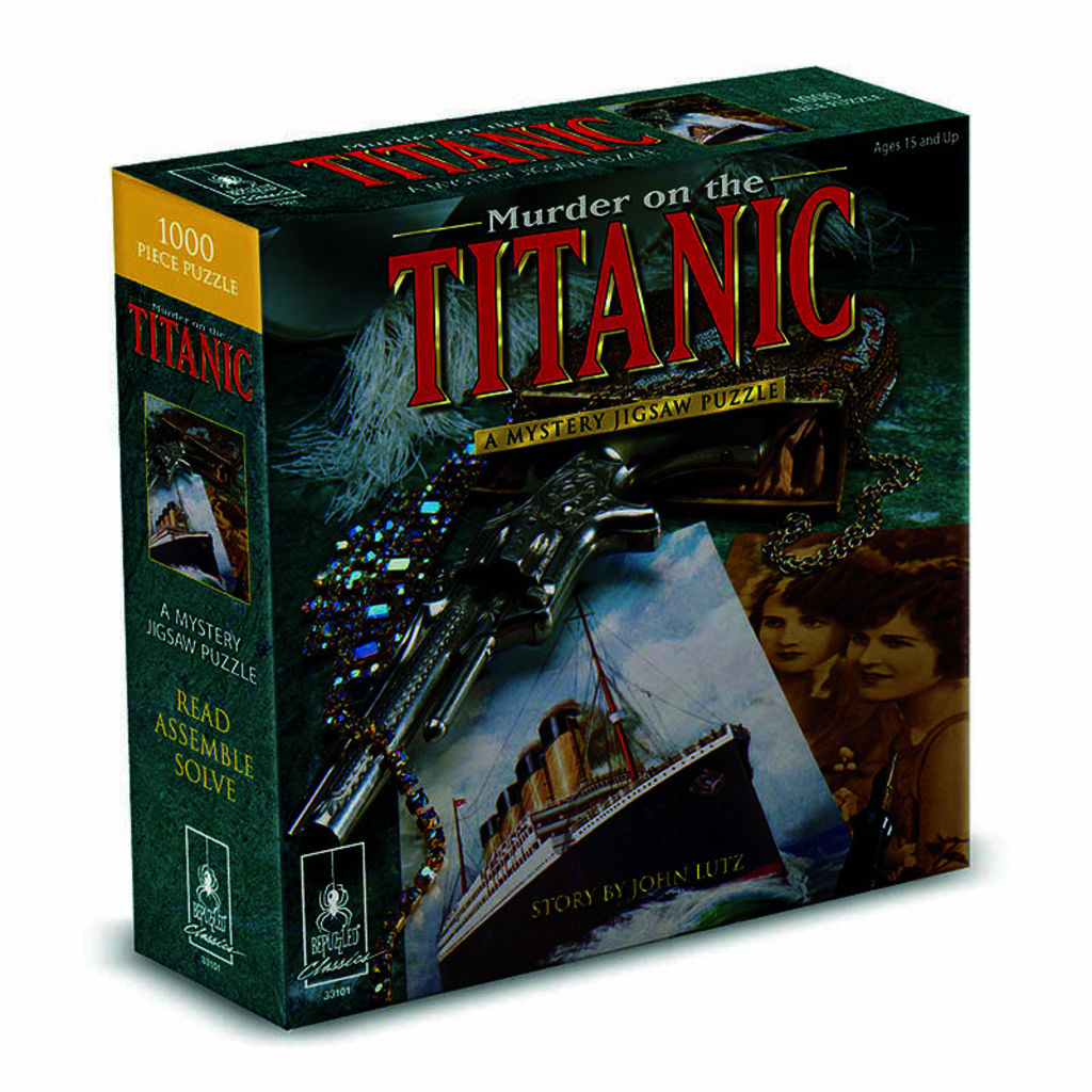 U GAMES 1000pc U.Games Mystery Jigsaw Puzzle Murder On The Titanic Kids