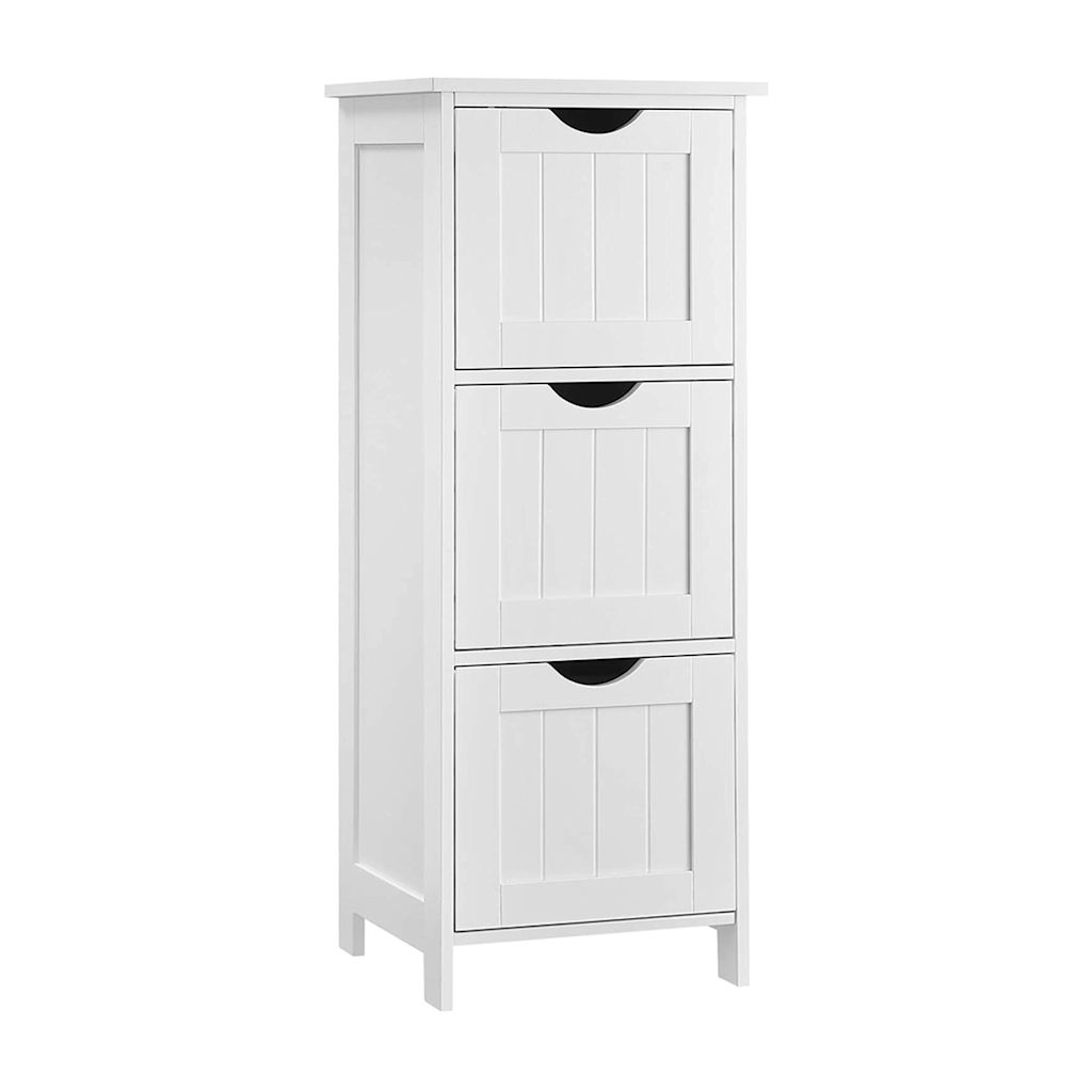 VASAGLE Floor with 3 Drawers White AZAU Shop online at