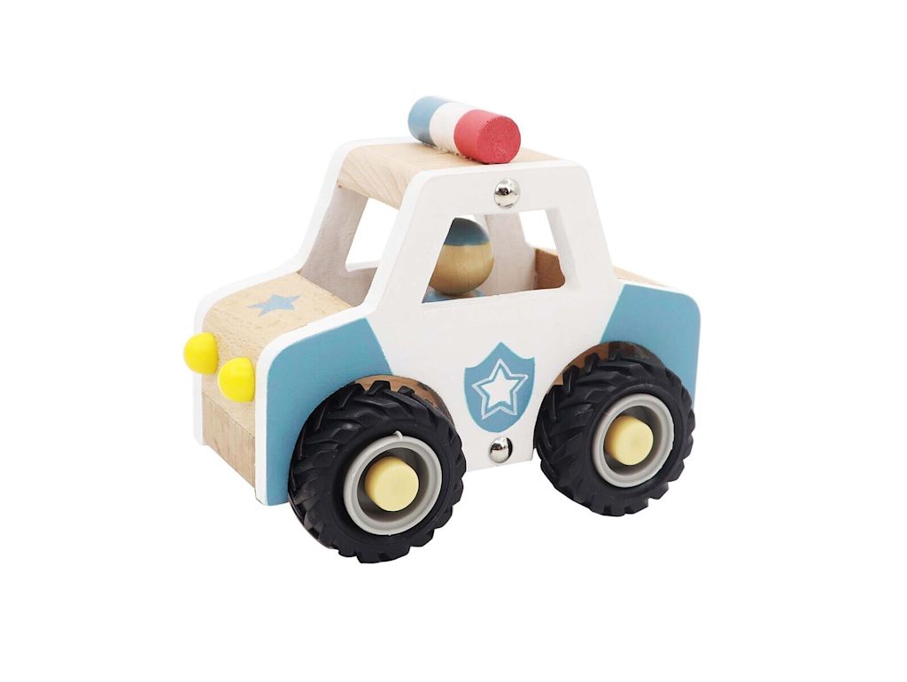 KAPER KIDZ Kaper Kidz Calm & Breezy Wooden Police Car Children's/Kids