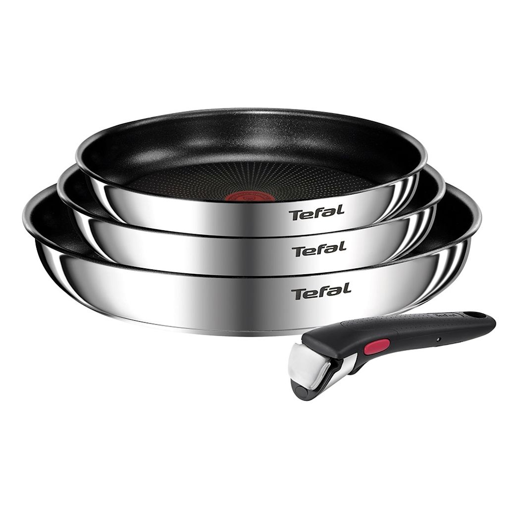 Tefal Ingenio Emotion 4 Piece Induction Nonstick Stainless Steel