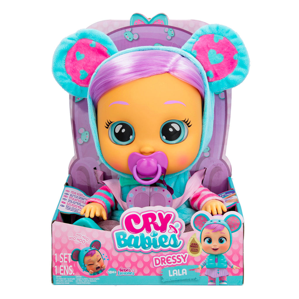 CRY BABIES Cry Babies 30cm Dressy Lala Kids/Children Pretend Play ...