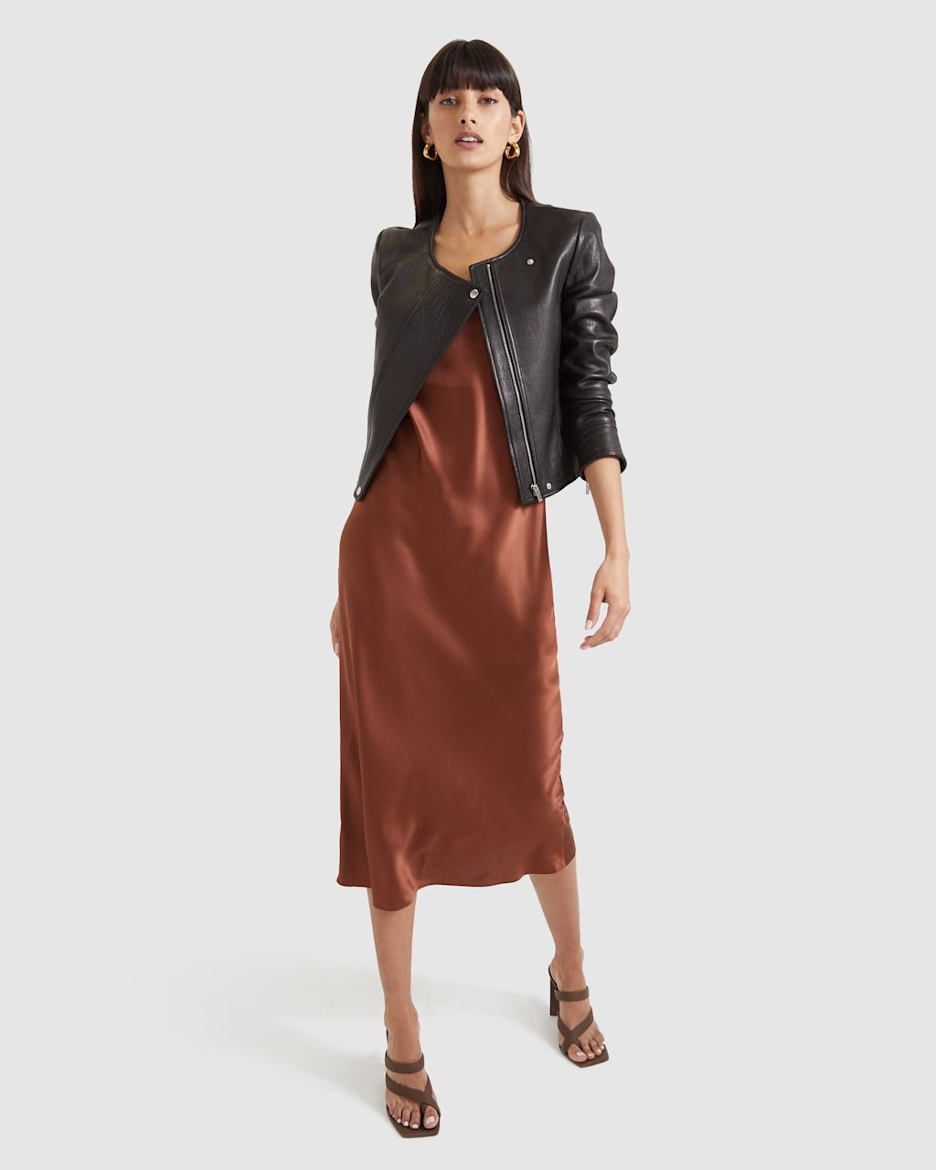 Saba lilia leather jacket cheap
