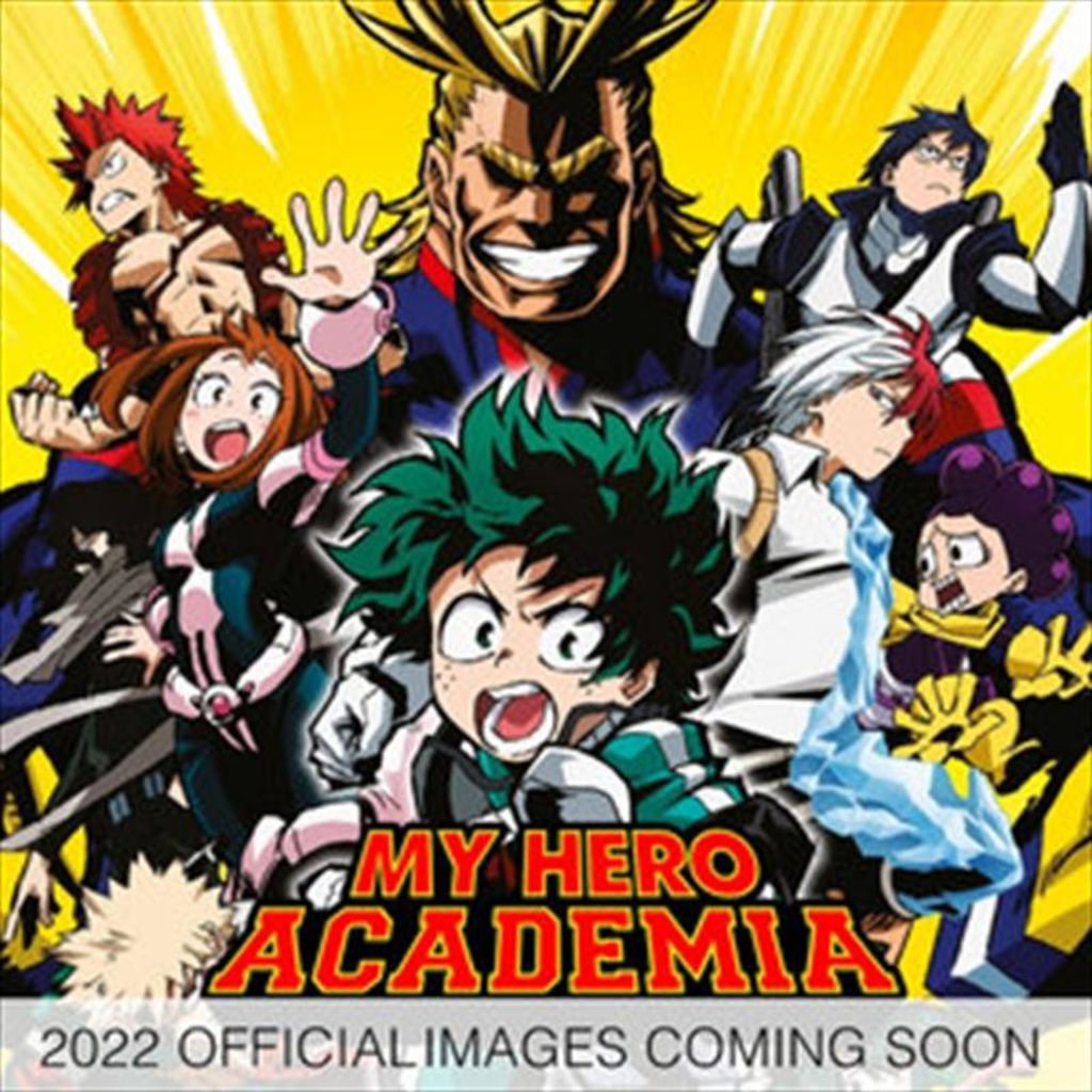 My Hero Academia 2022 Wall Calendar | Sanity Entertainment | Shop ...