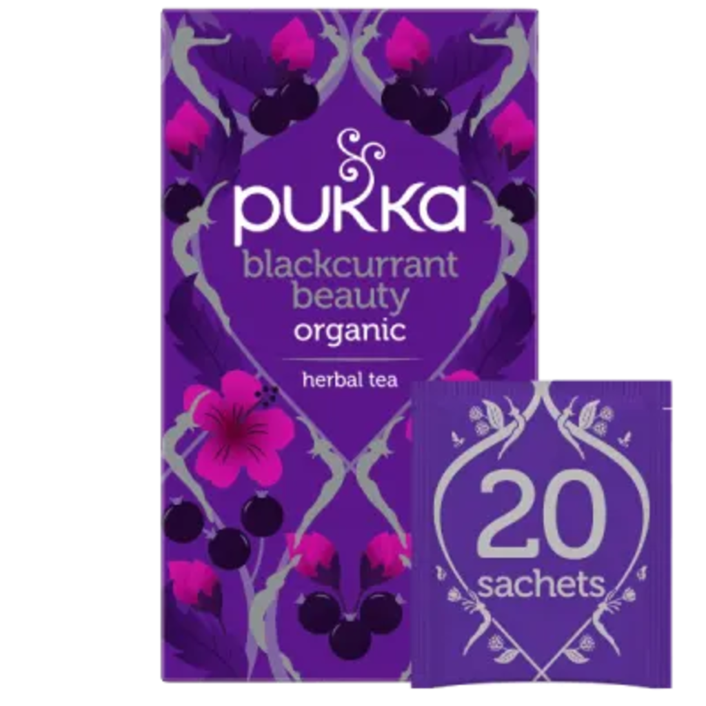 PUKKA Pukka blackcurrant beauty tea bags Shop online at