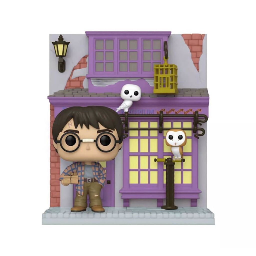 LatestBuy Harry Potter Owl Emporium w/ Harry Diagon Alley Pop! Deluxe