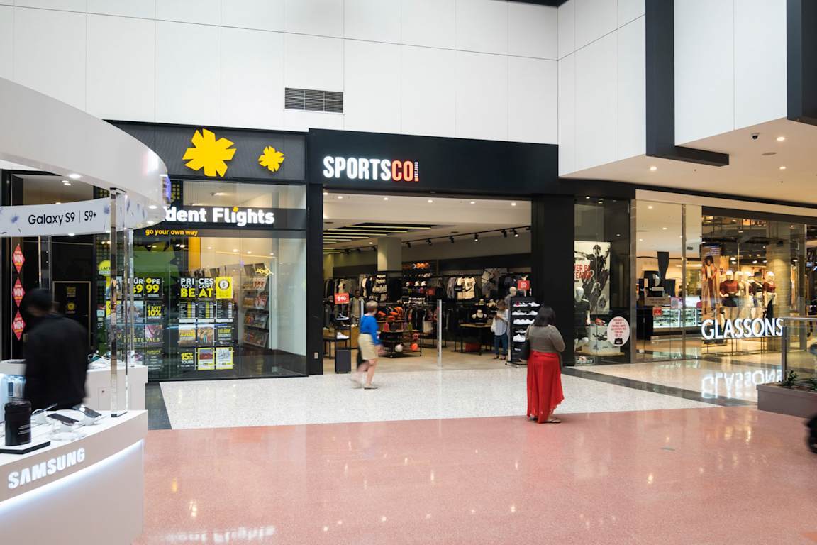 Sportsco at Westfield Fountain Gate