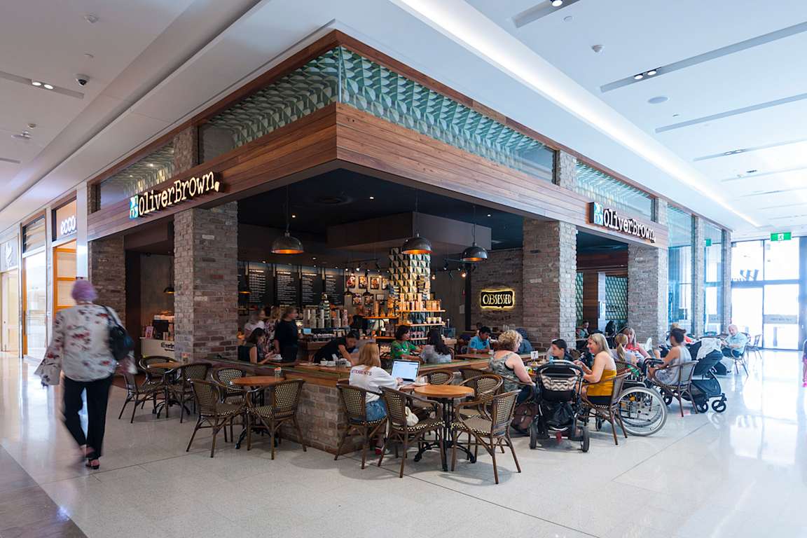 Oliver Brown Belgian Chocolate Cafe at Westfield Garden City
