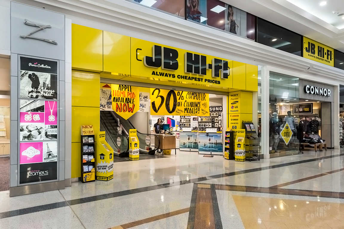 JB HiFi at Westfield Whitford City