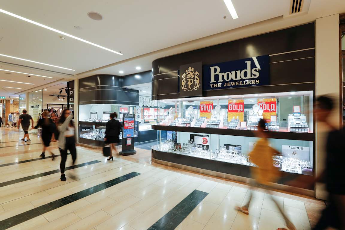 Prouds The Jewellers at Westfield Sydney