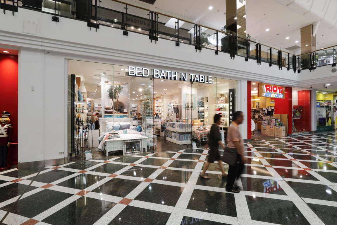 bed bath n table at westfield woden