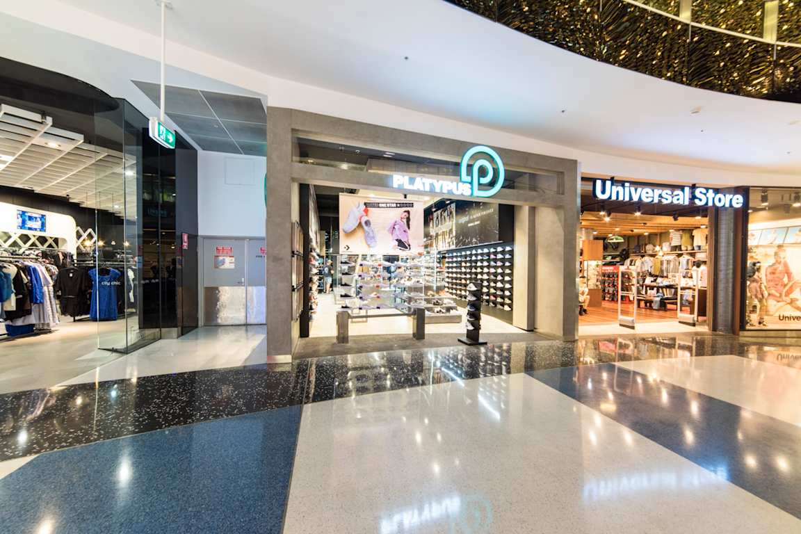 Platypus shoes westfield sales