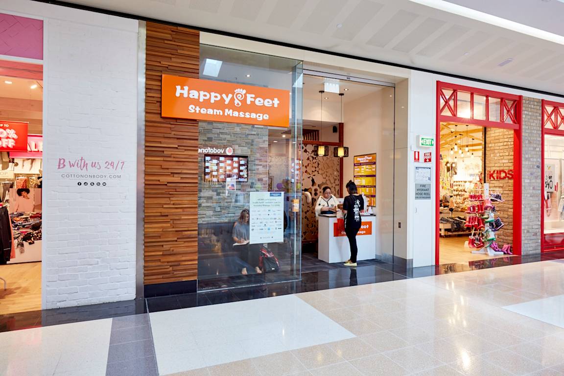 Happy Feet Steam Massage at Westfield North Lakes
