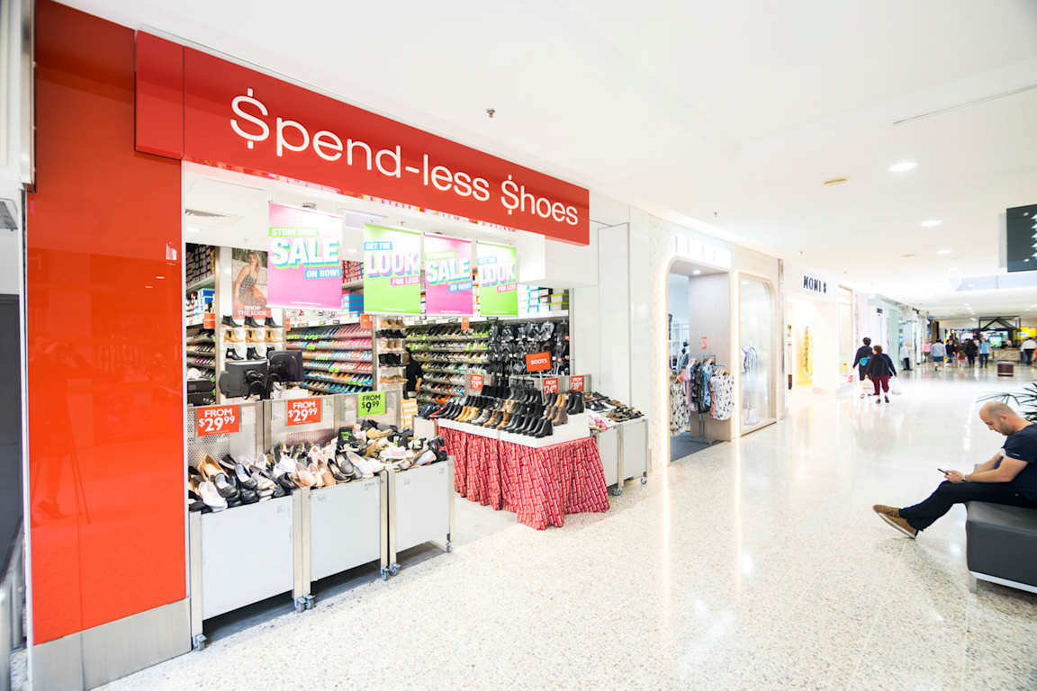 spendless shoes afterpay in store