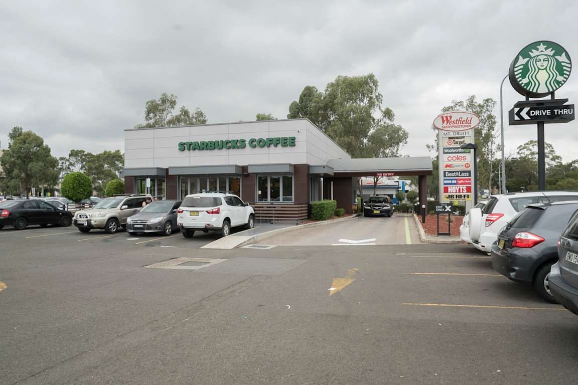 Starbucks Drive-Thru at Westfield Mt Druitt