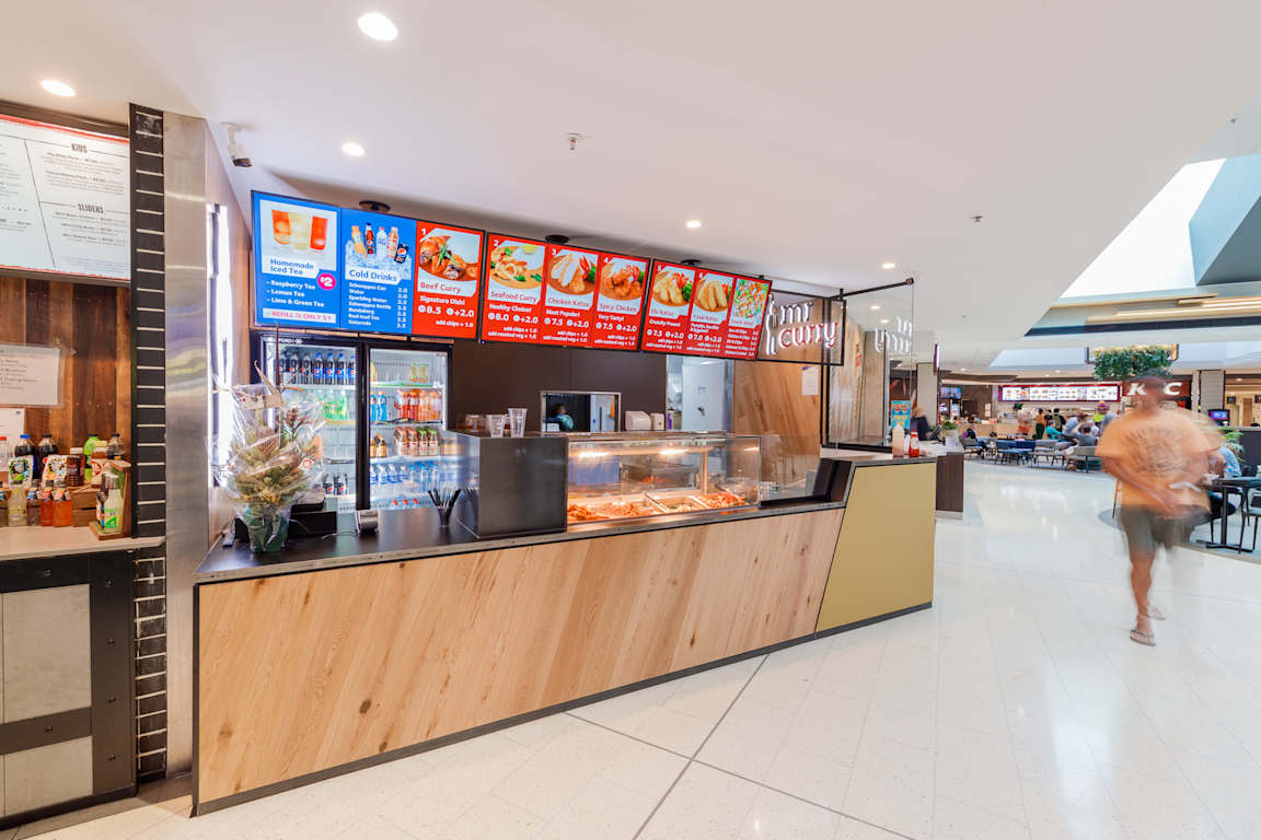 Mr Curry at Westfield Garden City