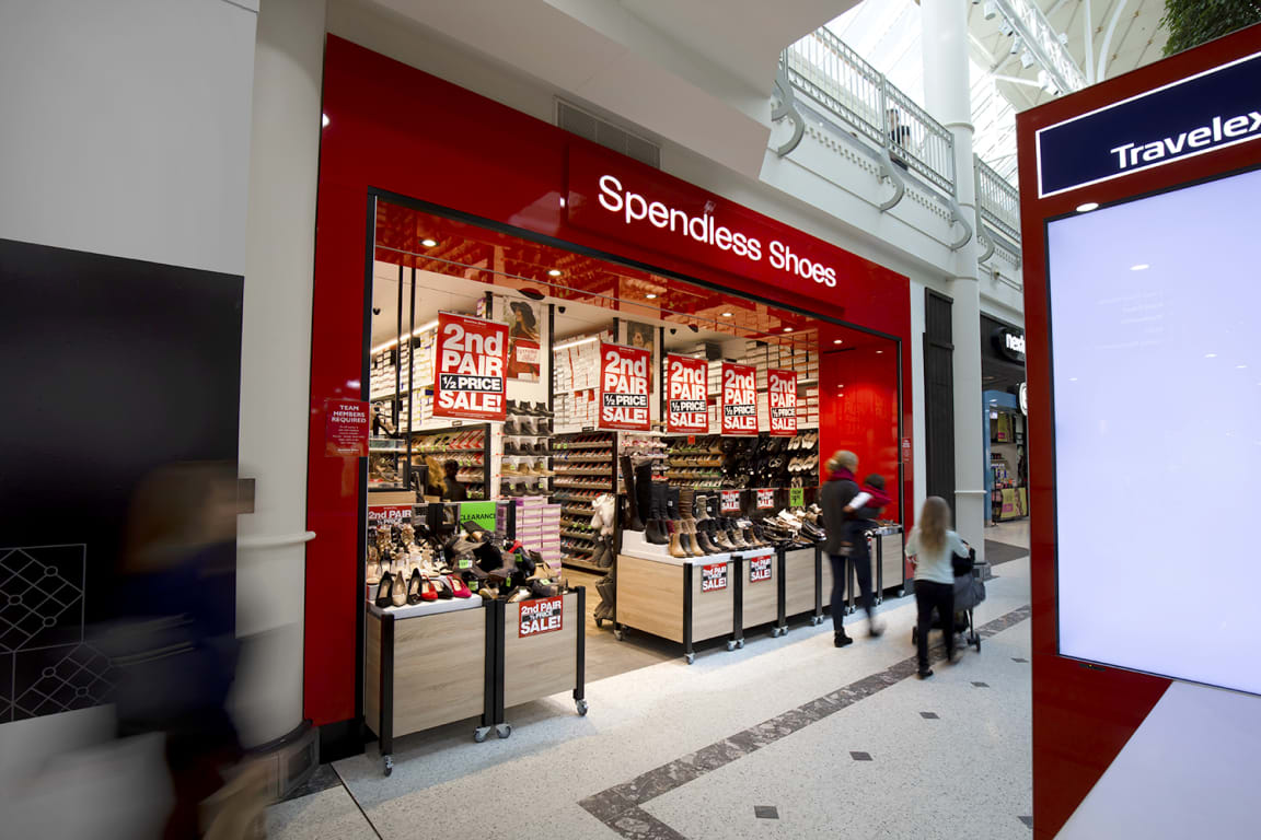 spendless shoes stores