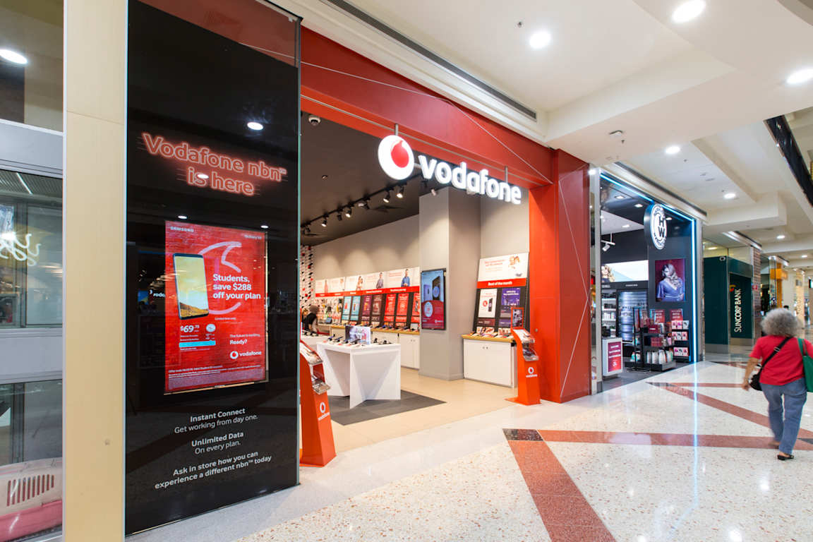 Vodafone (Click & Collect only) at Westfield Burwood