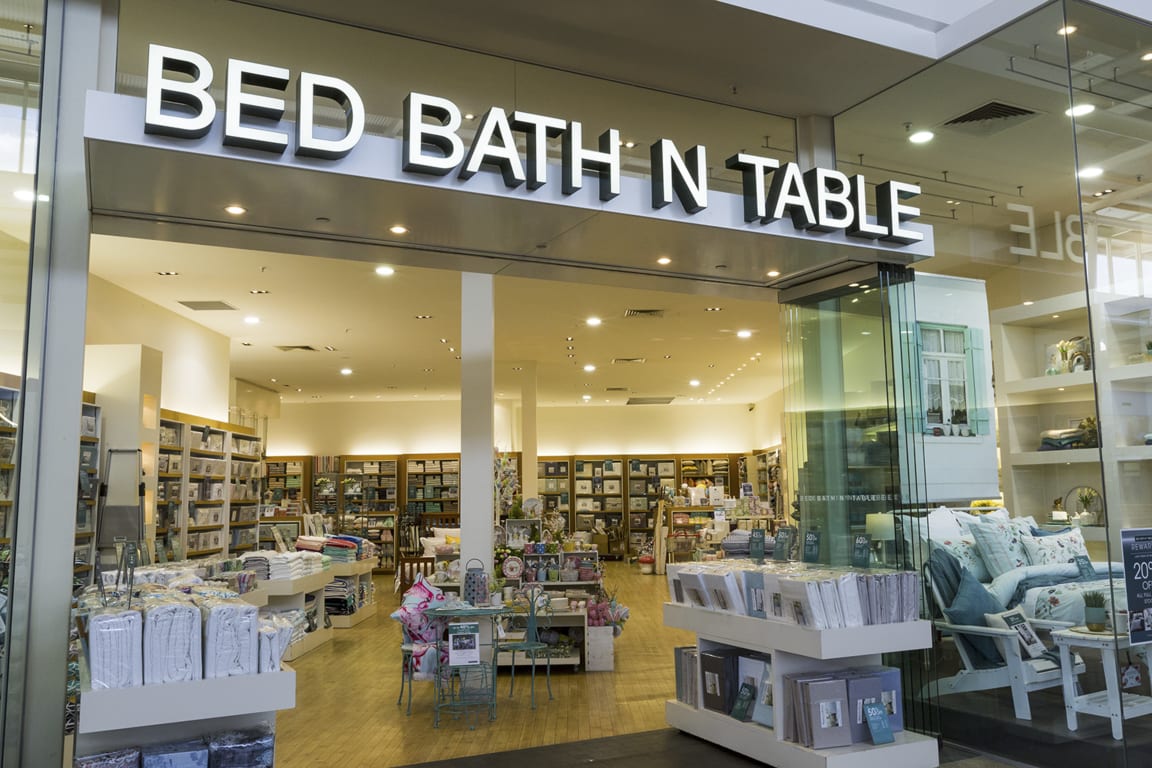 bed bath n table at westfield knox