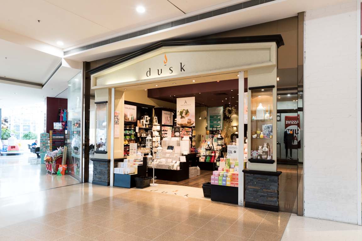 Dusk at Westfield Geelong