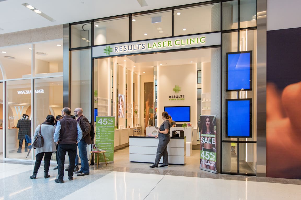 results laser clinic at westfield kotara