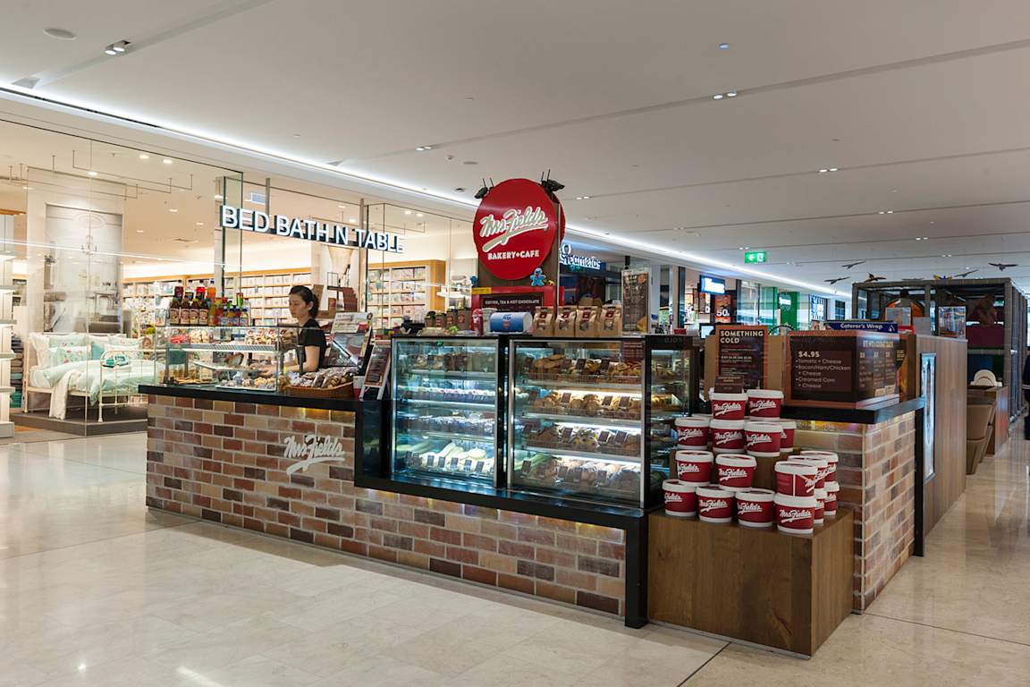 Mrs. Fields Bakery Café at Westfield Garden City