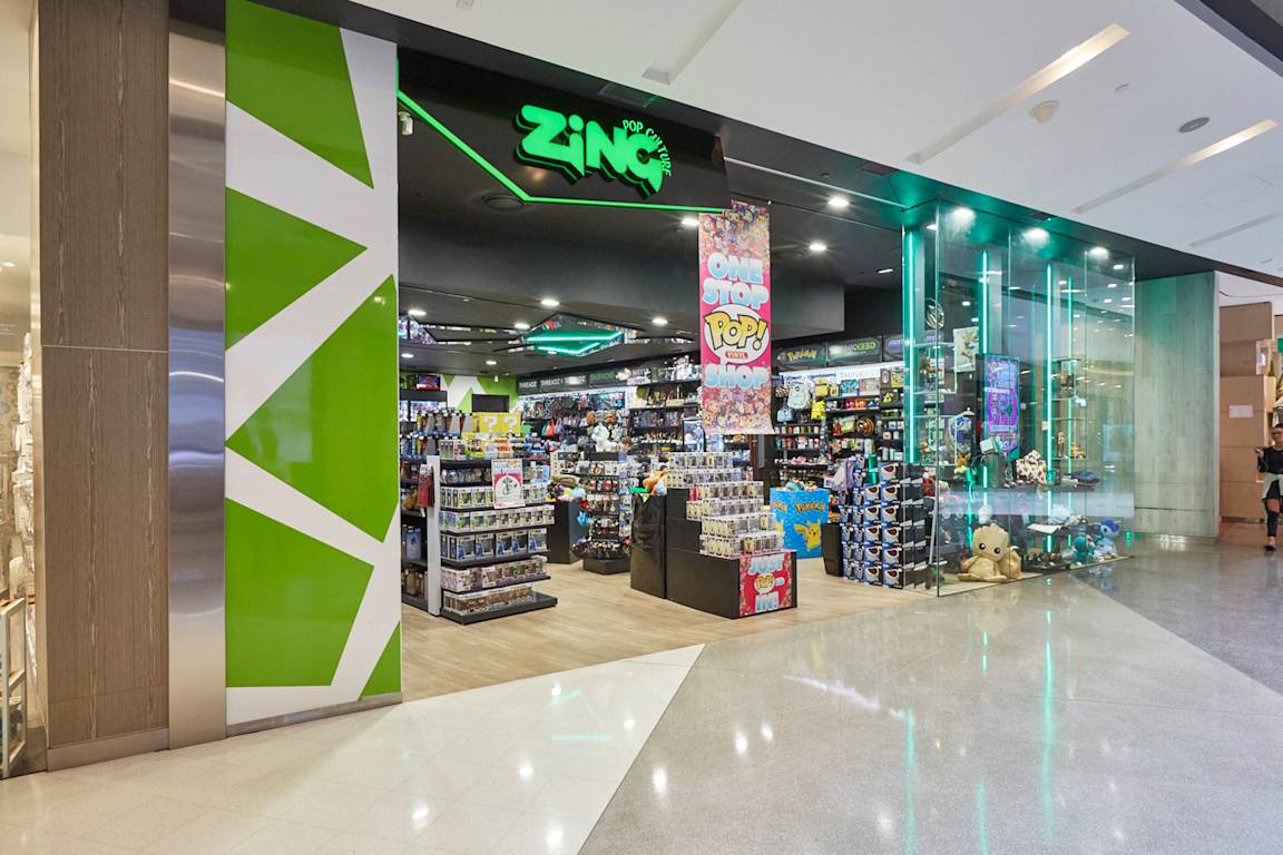 Zing Pop Culture (Closed) at Westfield Miranda