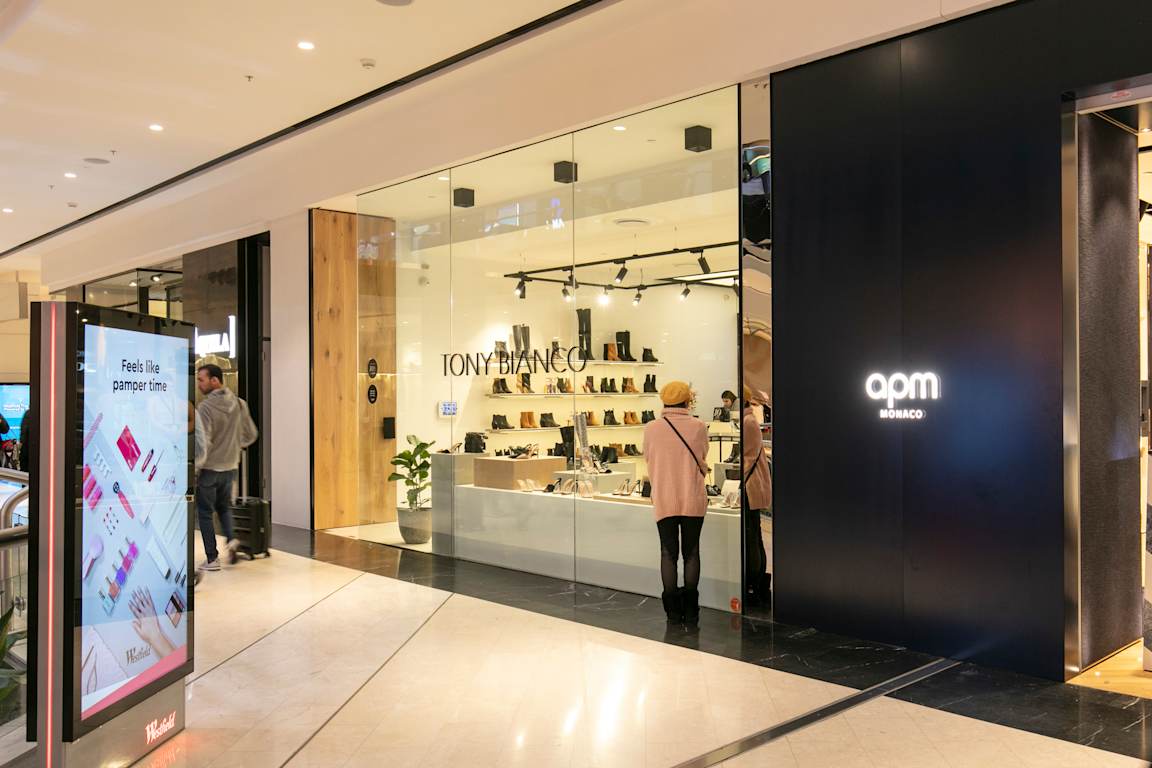 Tony Bianco at Westfield Parramatta