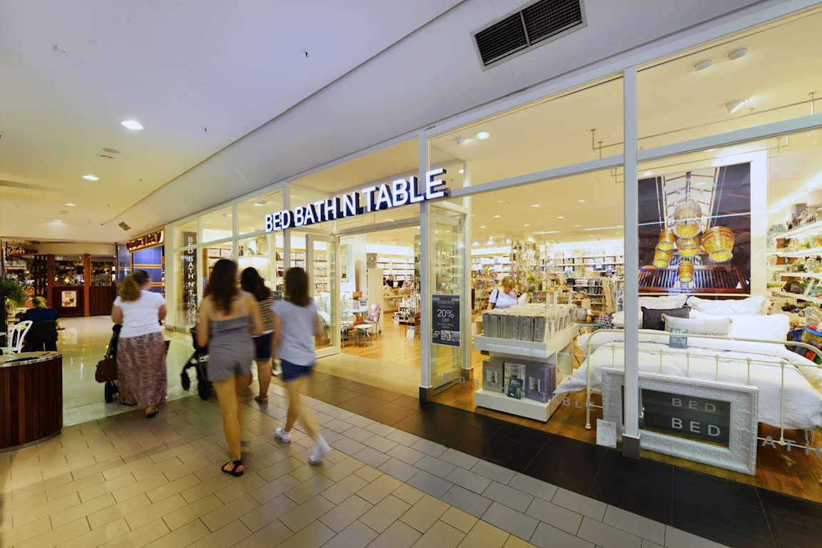 bed bath n table at westfield tea tree plaza
