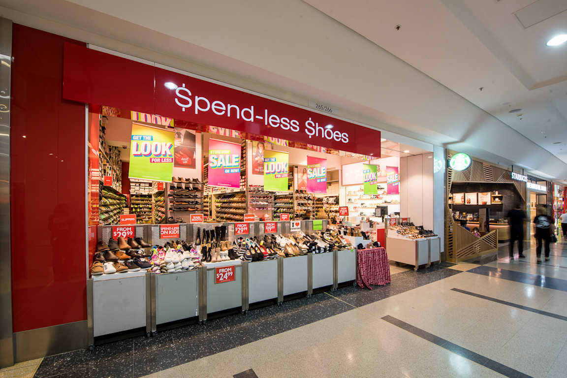 Spendless Shoes at Westfield Eastgardens