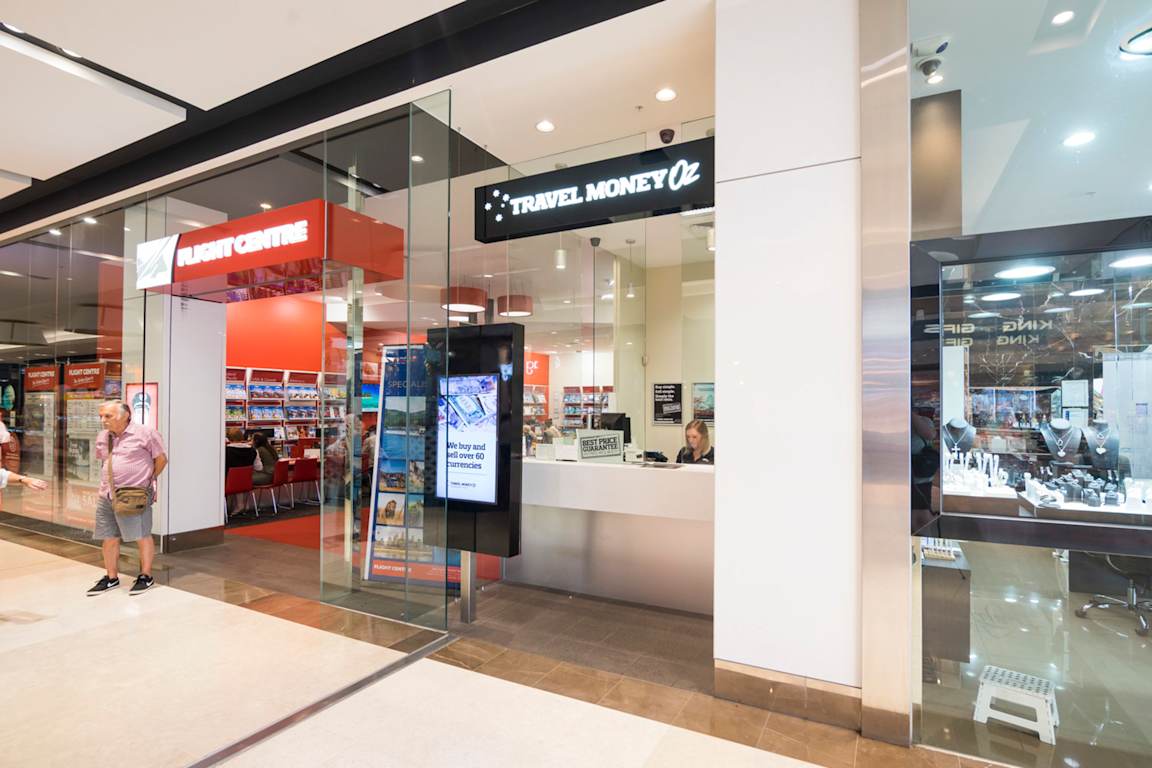Travel Money Oz (Temporary closure) at Westfield Fountain Gate