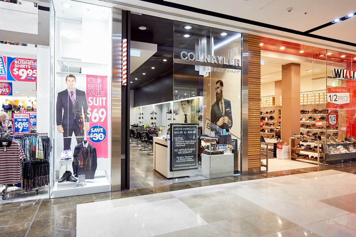 Col Nayler Barber Shop at Westfield Carindale