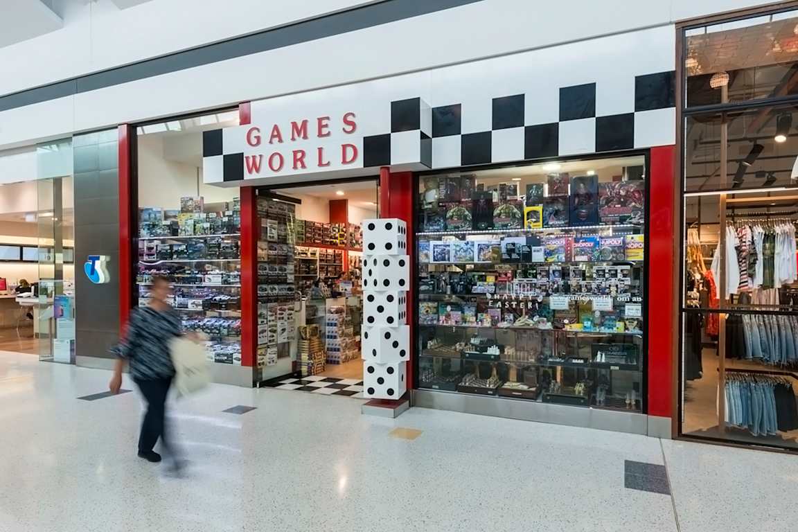 Games World At Westfield Whitford City